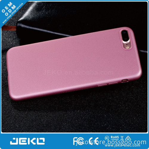 High quality soft flip cover rubber phone case for iphone 7 plus
